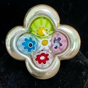 Alan K Murano Glass Ring